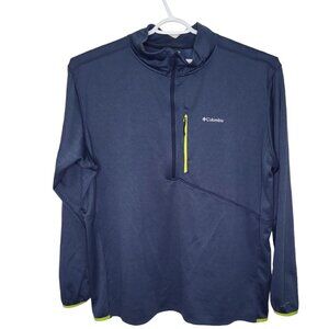 Columbia Men's Top Size 4XT 1/4 Zip Omni-Wick Workout Weightlifting Warmup